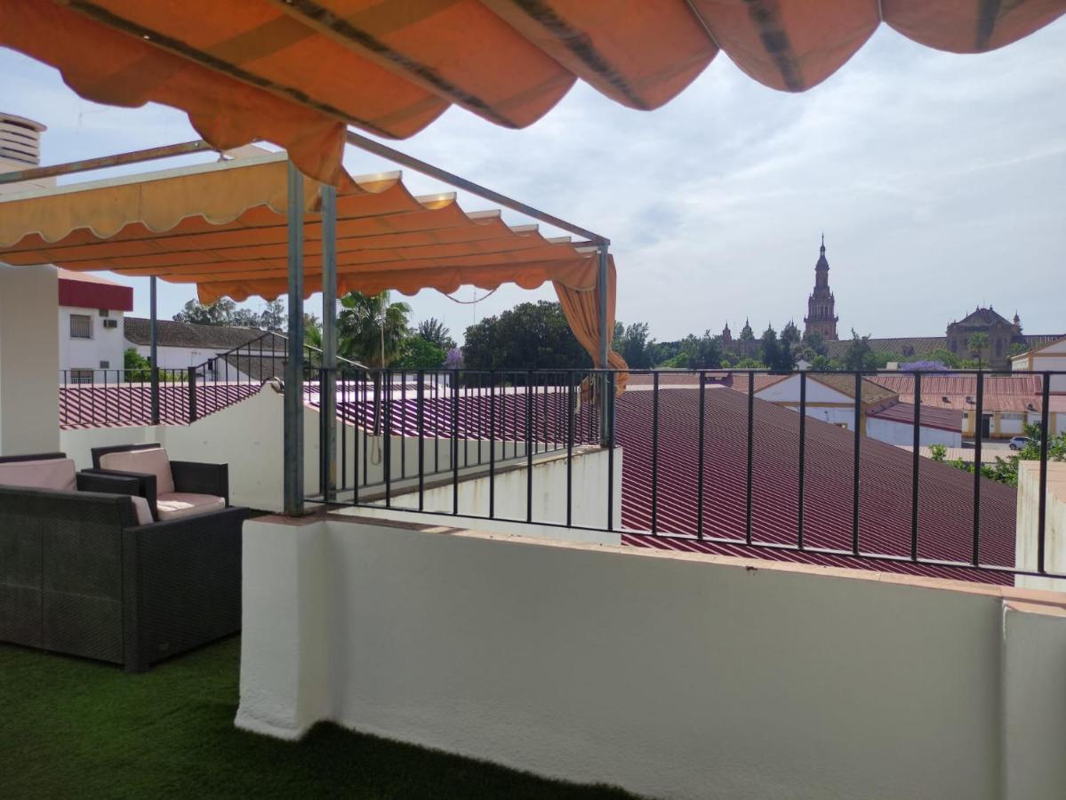 Villa Plaza De Espana - Family House Sevilla Exterior foto
